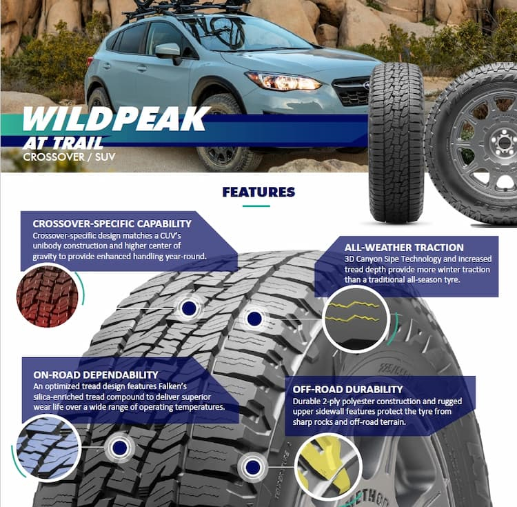 Falken AT Trail Features