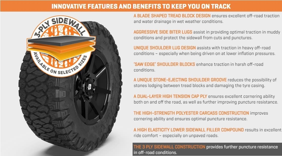 Maxxis At811 Features